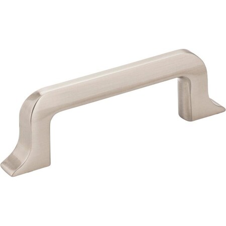Jeffrey Alexander 3" Center-to-Center Satin Nickel Callie Cabinet Pull 839-3SN